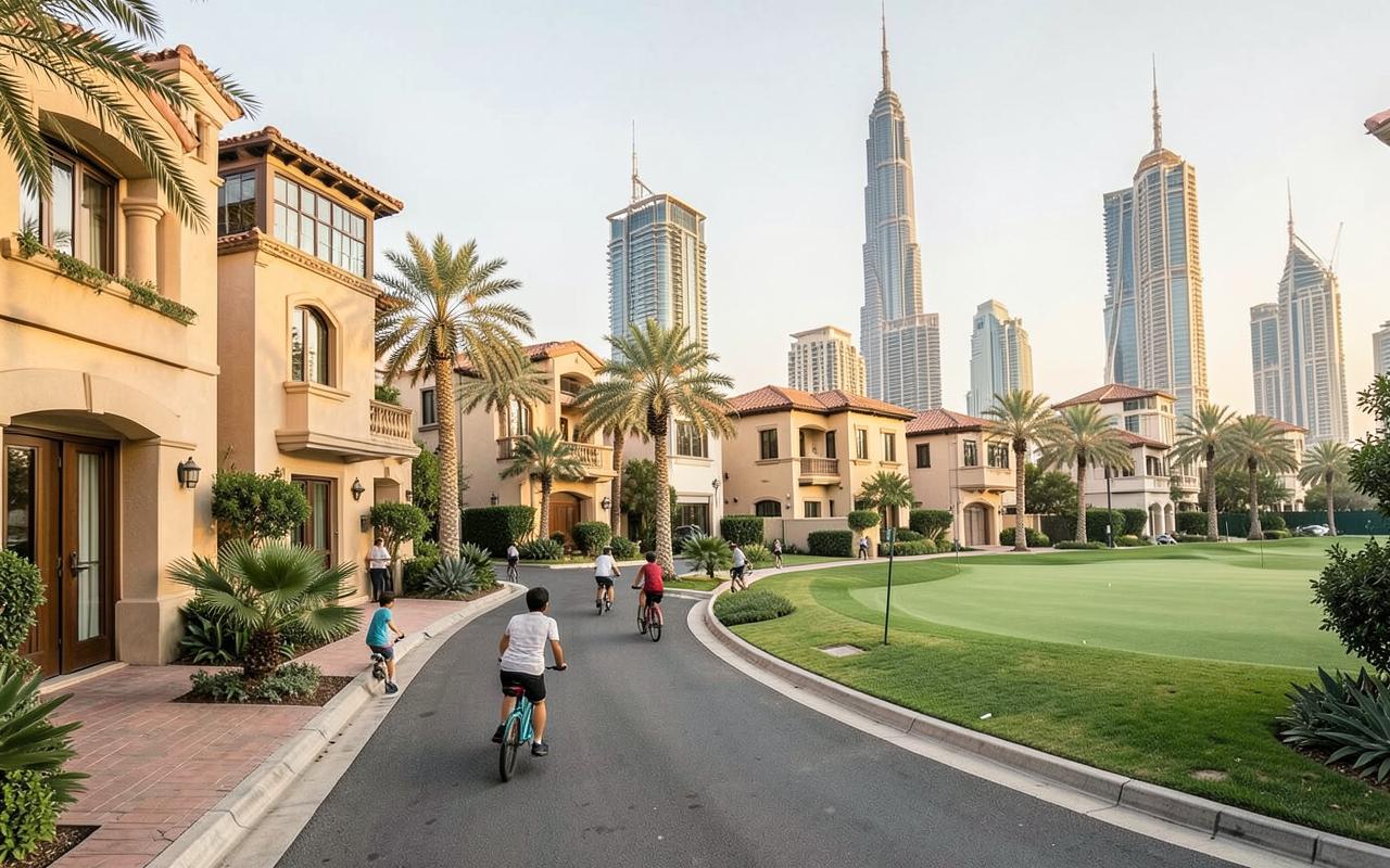 Victory Heights, Dubai — streets, homes and surroundings